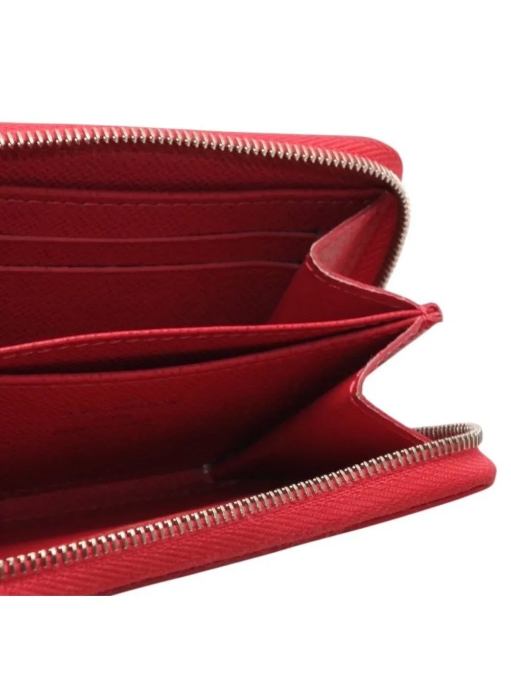 Louis Vuitton Zippy Coin Purse Epi Leather Pink Silver
